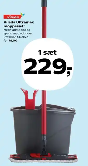 Kvickly Vileda Ultramax moppesæt tilbud