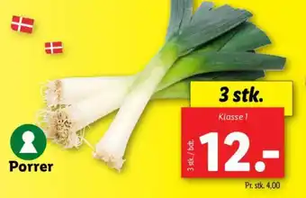 Lidl Porrer tilbud