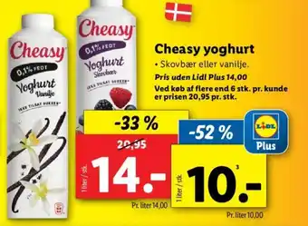 Lidl Cheasy yoghurt tilbud