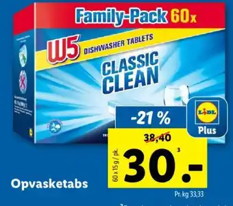 Lidl Opvasketabs tilbud