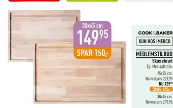 Imerco Skærebræt tilbud