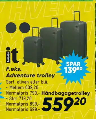 Bilka Adventure trolley tilbud