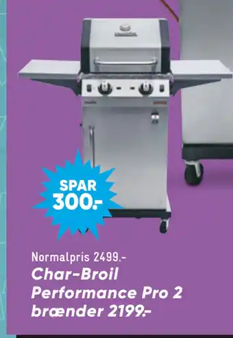 Bilka Char-Broil Performance Pro 2 brænder tilbud