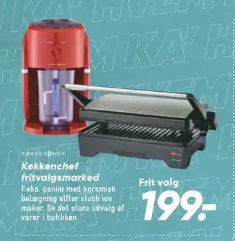 Bilka Køkkenchef fritvalgsmarked tilbud