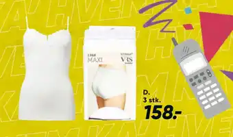 Bilka Undertrøje eller 2-pak trusser tilbud