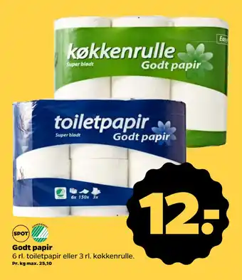 Netto Godt papir tilbud