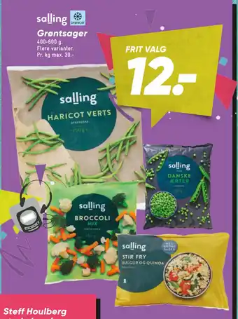 Bilka Grøntsager tilbud