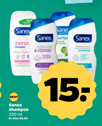 Netto Sanex shampoo tilbud