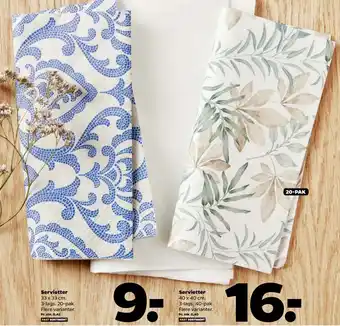 Netto Servietter tilbud