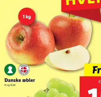 Lidl Danske æbler tilbud