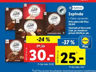 Lidl Ispinde tilbud