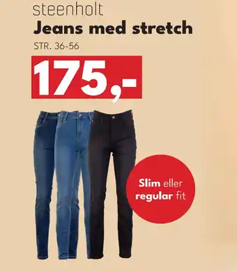 Dansk Outlet Jeans med stretch tilbud