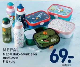 Mepal drikkedunk eller madkasse Frit valg