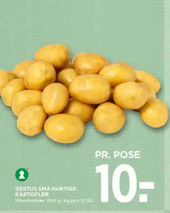 MENY GESTUS SMÅ HURTIGE KARTOFLER tilbud