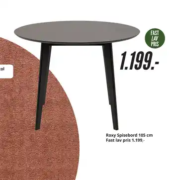Roxy Spisebord 105 cm