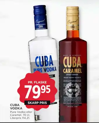 MENY CUBA VODKA tilbud