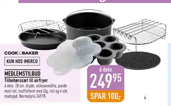 Imerco Tilbehørssæt til airfryer tilbud