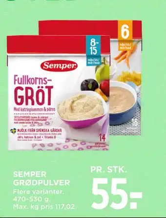 SEMPER GRØDPULVER