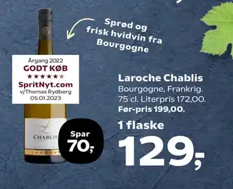 SuperBrugsen Laroche Chablis tilbud