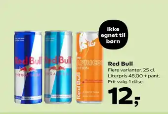 SuperBrugsen Red Bull tilbud