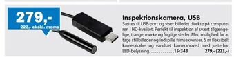 Inspektionskamera, USB