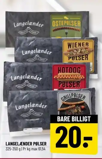 Løvbjerg LANGELÆNDER PØLSER tilbud