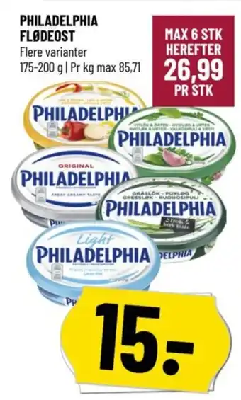 Løvbjerg PHILADELPHIA FLØDEOST tilbud