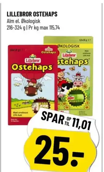 LILLEBROR OSTEHAPS