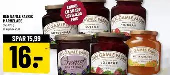 Løvbjerg DEN GAMLE FABRIK MARMELADE tilbud