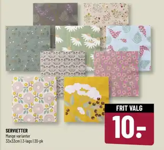 Løvbjerg SERVIETTER tilbud