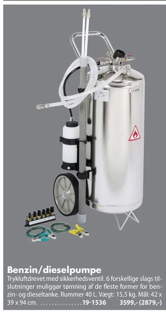 Benzin/dieselpumpe