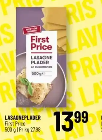 Løvbjerg LASAGNEPLADER First Price tilbud