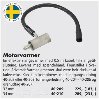 Motorvarmer