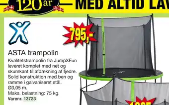 Harald Nyborg ASTA trampolin tilbud