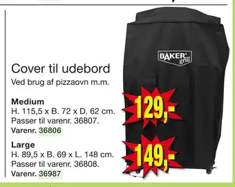 Harald Nyborg Cover til udebord tilbud