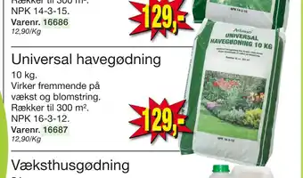 Harald Nyborg Universal havegødning tilbud