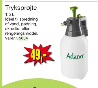 Harald Nyborg Tryksprøjte tilbud