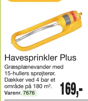 Harald Nyborg Havesprinkler Plus tilbud