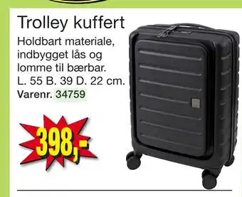 Harald Nyborg Trolley kuffert tilbud
