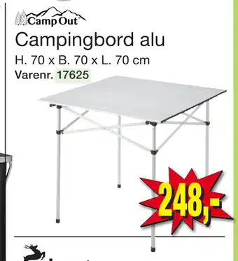 Harald Nyborg Campingbord alu tilbud