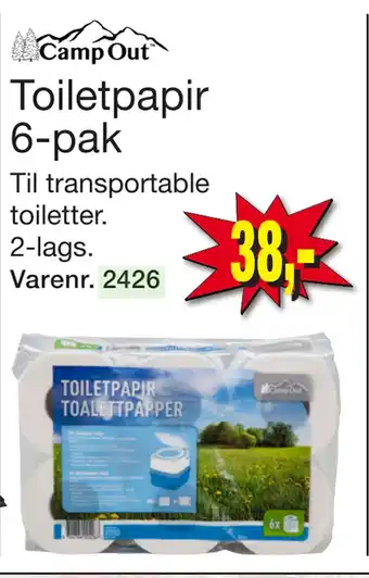 Harald Nyborg Toiletpapir 6-pak tilbud