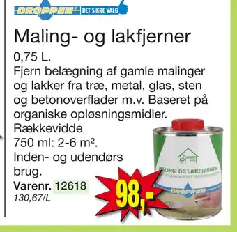 Harald Nyborg Maling- og lakfjerner tilbud
