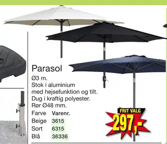 Harald Nyborg Parasol tilbud