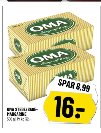 Løvbjerg OMA STEGE/BAGEMARGARINE tilbud