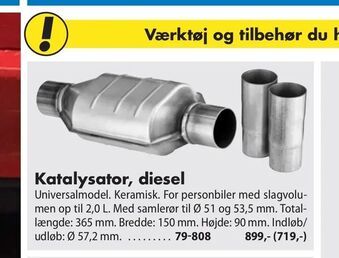Katalysator, diesel