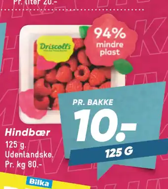 Bilka Hindbær tilbud