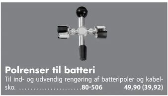 Biltema Polrenser til batteri tilbud