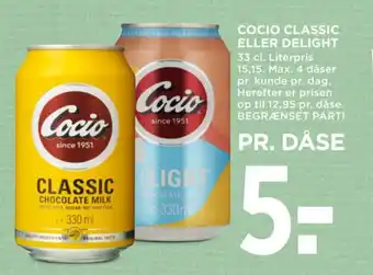 MENY COCIO CLASSIC ELLER DELIGHT tilbud