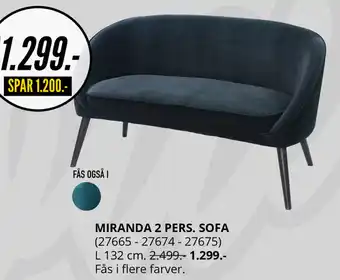 Miranda 2 Pers. Sofa