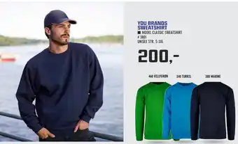 Sport 24 You Brands Sweatshirt tilbud